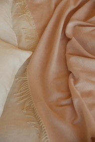Merino deka Lepo 135x170, bielo-ružová