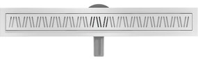 Mexen Flat 360° M22 rotačný sprchový žľab 50 cm, nerez, 1029050-40