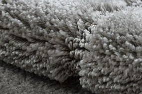 Kúpeľňový koberček SUPREME LINES línie, sivý