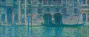 Obraz - Claude Monet, Palazzo da Mula, Venice, reprodukcia (120x50 cm)