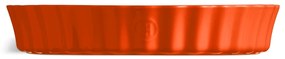 Hlboká forma na tortu Emile Henry 32 cm, oranžová Toscane, 766032
