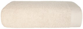 Bavlnený froté uterák BOHO 70x140 cm krémový