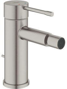 GROHE Essence páková bidetová batéria s odtokovou súpravou s tiahlom, Supersteel, 32935DC1