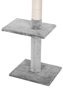 Tutumi Tutumi, škrabadlo, posteľ, veža 230-260 cm pre mačky 331669, šedá, HOM-02843