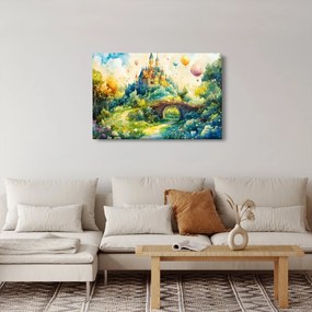Obraz - Rozprávkový zámok (90x60 cm)