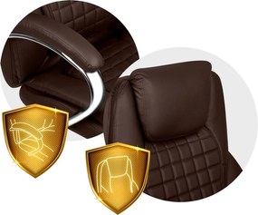 Kancelárska stolička Sofotel Batory 240802 - gaštanová