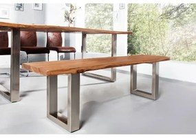 Lavica Mammut 160cm Masív drevo Acacia  - Komfort-nábytok
