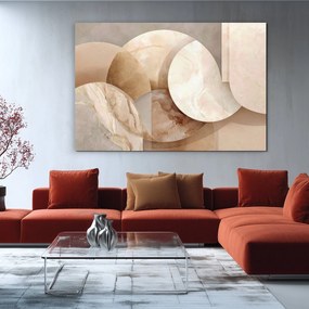 DUBLEZ | Abstraktný obraz - Champagne