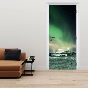 Fototapeta na dvere - Polárna žiara (95x205cm)