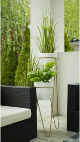 STOJAN NA KVETINÁČ TRIPOD 95X45X24 CM ZLATÁ