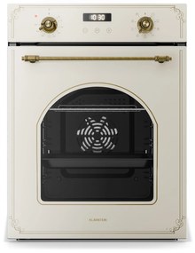 Klarstein Victoria vstavaná rúra 45 cm 49 l krémová