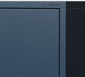 Nočný stolík MIA, 424 x 595 x 400 mm, Modern: tmavomodrá farba