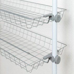 Wenko Sada 2 drôtených košov Herkules, biele