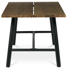 Autronic BONTEC Jedálenský stôl 180x90cm, masív, orech, HT-T1818 WAL Farba: Hnedá