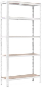 Balíček 3xSUPER EKO HIT - Policový regál Trestles RNDU-KUI 1800x900x300, nosnosť 875 kg, 5 políc Farba: červená