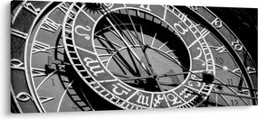 Obraz - Astronomické hodiny, Praha, Česká Republika (120x50 cm)