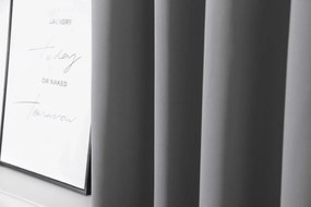 Záves OXFORD LIGHT 140x250 cm, svetlosivý Zavesenie: Riasiaca páska