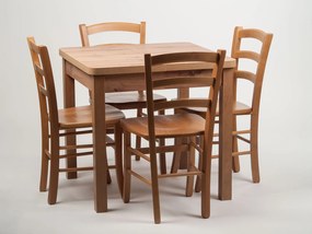 Stima Stôl TOP variant Vyberte odtieň ->: Dub Wotan, Vybetre odtieň podnože ->: Biela, Vyberte rozmer ->: 80 x 80 cm