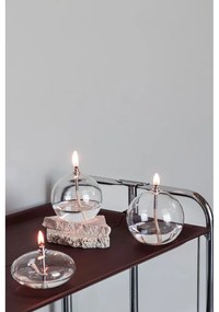 Sklenená olejová lampa (výška 10 cm) Aura – Mette Ditmer Denmark