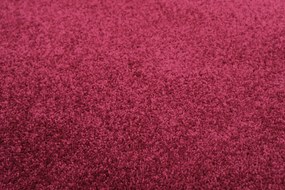 Vopi koberce Kusový koberec Eton vínovo červený kruh - 400x400 (priemer) kruh cm