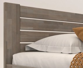 Posteľ Irma 180x200 cm, šedý buk