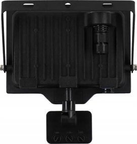 LED vonkajší reflektor so snímačom LED/50W/230V 4500K IP65 čierny