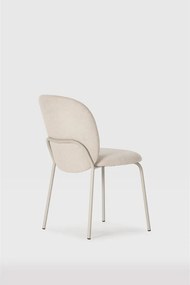 Krémové jedálenské stoličky v súprave 4 ks Daia – Marckeric