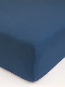 Jersey plachta s elastanom Deluxe 220 × 200 cm – namornícka modrá