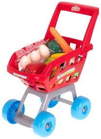 KIK Pokladňa v supermarkete + vozík model 2