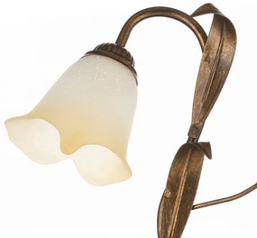 ONLI - Stropné svietidlo LUCREZIA 3xE14/6W/230V bronzová