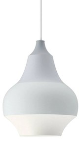 Louis Poulsen Cirque – sivá závesná lampa, 15 cm