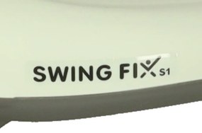 KIK LED gravitačné vozítko Swing FIX S1 s rukoväťou, sivé