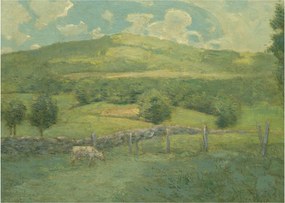 Obraz - Julian Alden Weir, Obweebetuck, reprodukcia (70x50 cm)