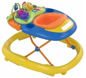 Chicco - Chodítko WALKY TALKY 2xAA žltá/modrá AG0359