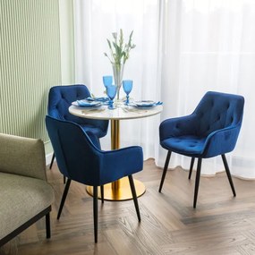Jedálenská stolička NEVADA zamatová, granátová