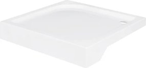 Besco Štvorcová sprchová akrylátová vanička OSKAR SQ 70x70 (80x80, 90x90) IP BESCO-Rozmery: 80x80