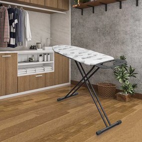 Erga Model 107, žehliaca doska 145x38x94 cm, šedá-antracitová, ERG-SEP-10DESPRREK20