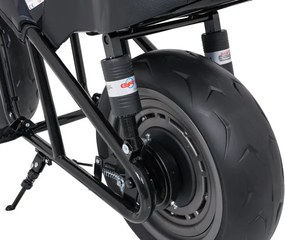 Elektrická motorka SUPERMOTO čierna