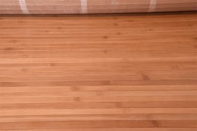 Svetlohnedá bambusová rohož za posteľ - metráž Šírka rohože: 70 cm, Dĺžka rohože: 600 cm