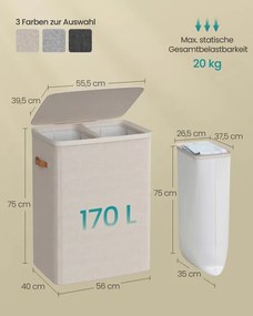 Kôš na bielizeň LCB813L01