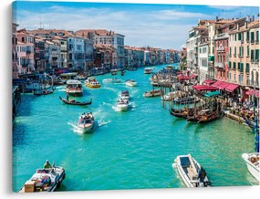 Obraz - Canal Grande, Benátky, Taliansko (70x50 cm)