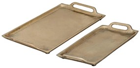Eglo 427315 - SADA 2x Dekoračný podnos ISESAKI zlatá