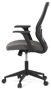 Autronic BONTEC Kancelárska stolička, hojdací mechanizmus, čierna sieťovina, KA-V3149 BK Farba: Čierna