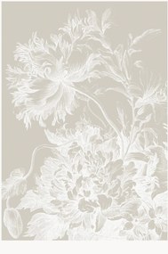 Vliesová tapeta Engraved Flowers