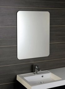Sapho Sapho, ISHAPE zrkadlo s brúseným okrajom 50x90cm, zaoblené rohy, CU free, AG495