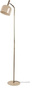 Svetlohnedá stojaca lampa s kovovým tienidlom (výška 164 cm) Smart – Leitmotiv