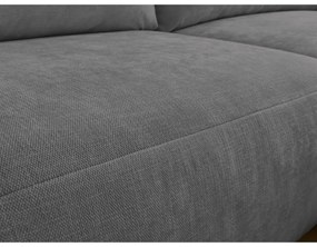 Sivá rohová pohovka Aden – Bobochic Paris