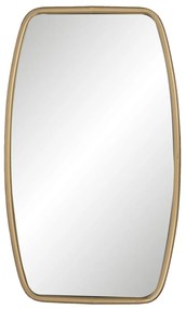 Nástenné zrkadlo so zlatým rámom - 35 * 3 * 60 cm
