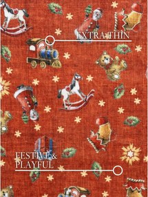 Červený/zelený behúň s vianočným motívom 80x200 cm Toy's Delight Nostalgic Noel Red Green – Villeroy&amp;Boch