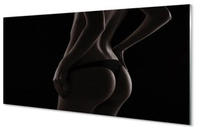 Nástenný panel  ženské telo 140x70 cm